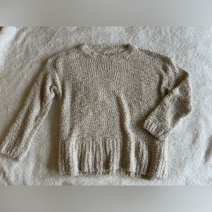 Popcorn Knit Sweater